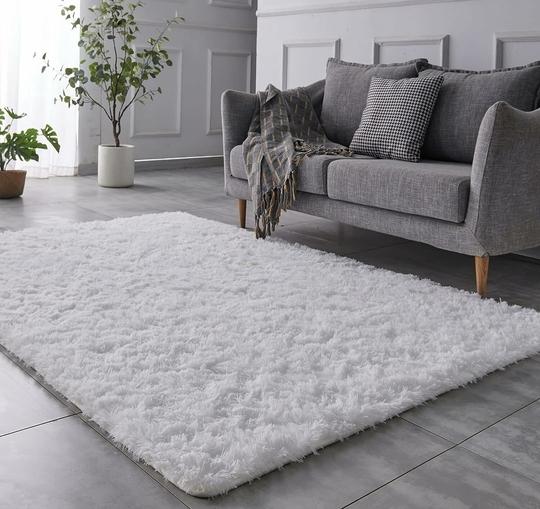 ishro home Polyester Premium Rectangular Shape Carpets For Living Room/Rugs For Living Room