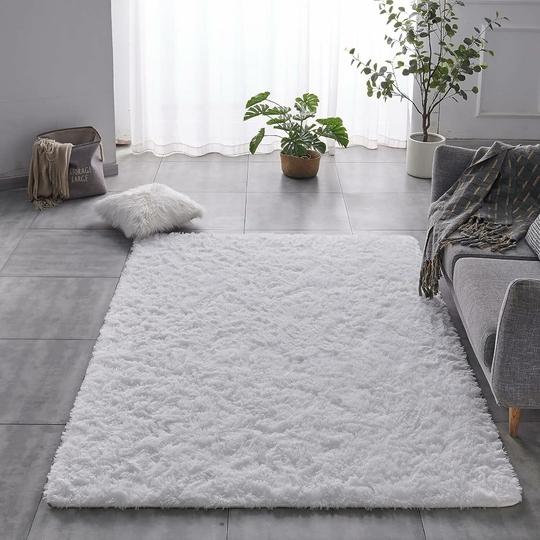 ishro home Polyester Premium Rectangular Shape Carpets For Living Room/Rugs For Living Room
