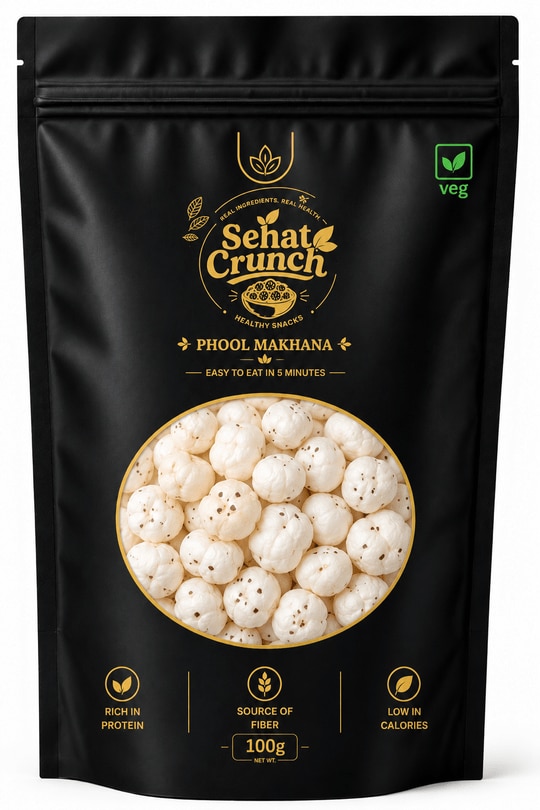Sehat Crunch Premium Phool Makhana 100 g