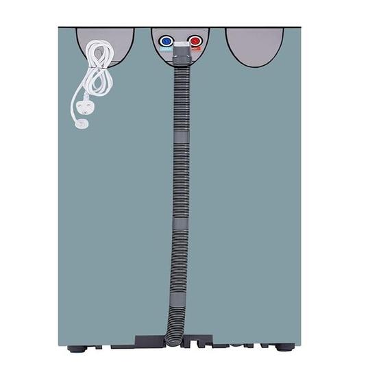 MAHAL CREATION Top Load Fully-Automatic Washing Machine Cover Suitable for Lg 6.5 KG (T65SPMB1Z) Grey Colour.