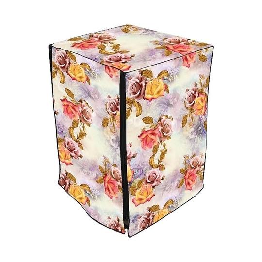 MAHAL CREATION Front Load Fully-Automatic Washing Machine Cover Suitable for LG 7 KG (FHM1207SDM) Gold.