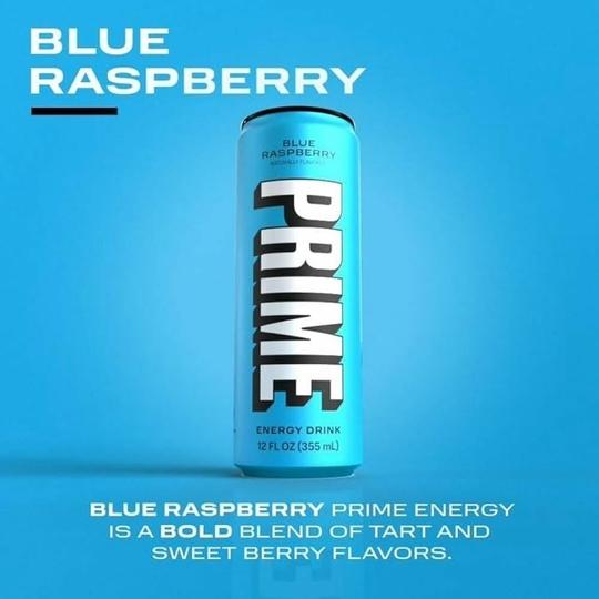 Imported - Prime Drink Blue Raspberry Sports Drinks|With Zero Sugar Added Exotic Delicious Flavour New Edition 330Ml Can - Imported from USA