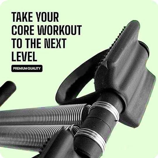 Shopeleven Fitness Two Spring Trimmer for Men & Women - Ab Exercise Equipement, Abdominal Workout for Home & Gym Use