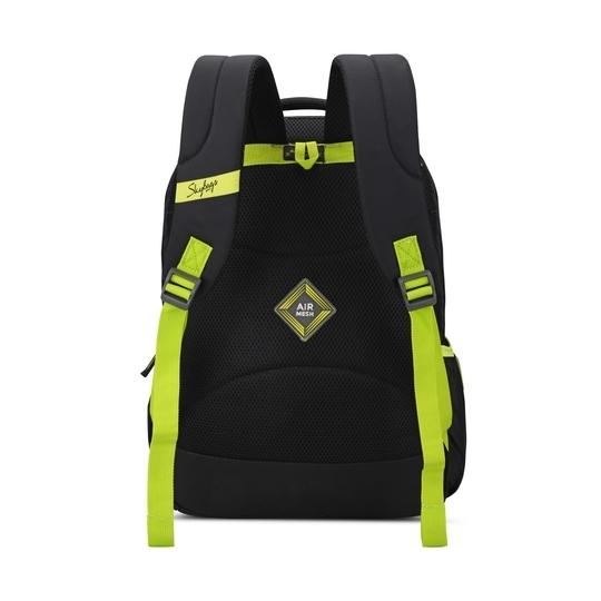 Skybags NEW NEON 23-02 SCHOOL BP (H) BLACK