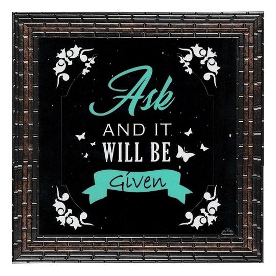 Indianara Set Of 3 Spritual Quotes Framed Wall Hanging Laminated Paintings Matt Art Prints 9.5 Inch X 9.5 Inch Each Without Glass (1168Bk) (9.5 Inch X 9.5 Inch, Golden Brown)