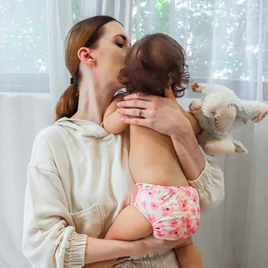 Seabird Reusable Cloth Diaper For 3-17 KG Kids Adjustable Size With Insert/Pad
