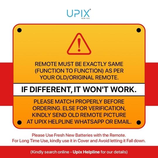 Upix Smart TV Remote No. AKB75855501 (with Voice), Compatible/Replacement for LG Smart TV LCD/LED Magic Remote Control AN-MR20GA, MR19BA, MR18BA, MR650A,with Pointer Function/Hotkeys (Exactly Same Remote will Only Work)