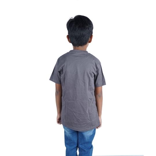 VIBRANCE T-Shirt for Boys | Regular-Fit | Dark Grey | 7-8 Years | KIDS207