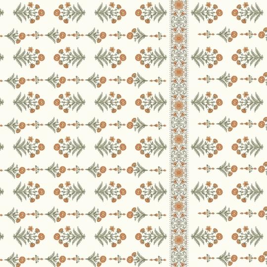 Homefab India 144 TC Microfiber Double Bedsheet with 2 Pillow Covers - Orange