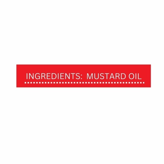 Spellfry 100% Pure Kachi Ghani Mustard Oil, 15 KG, Tin