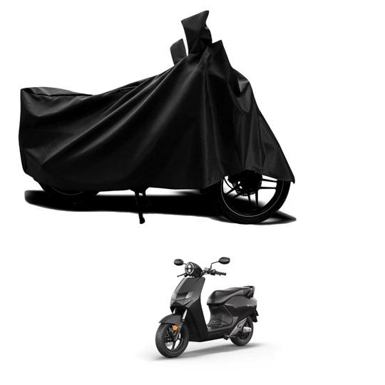 KEDIT   New Bouce Infinity E1 Water Resistant - UV Protection, & Dust Proof Sun Protection Full Bike - Scooty Two Wheeler Body Cover for Bouce Infinity E1 (Black Colour)