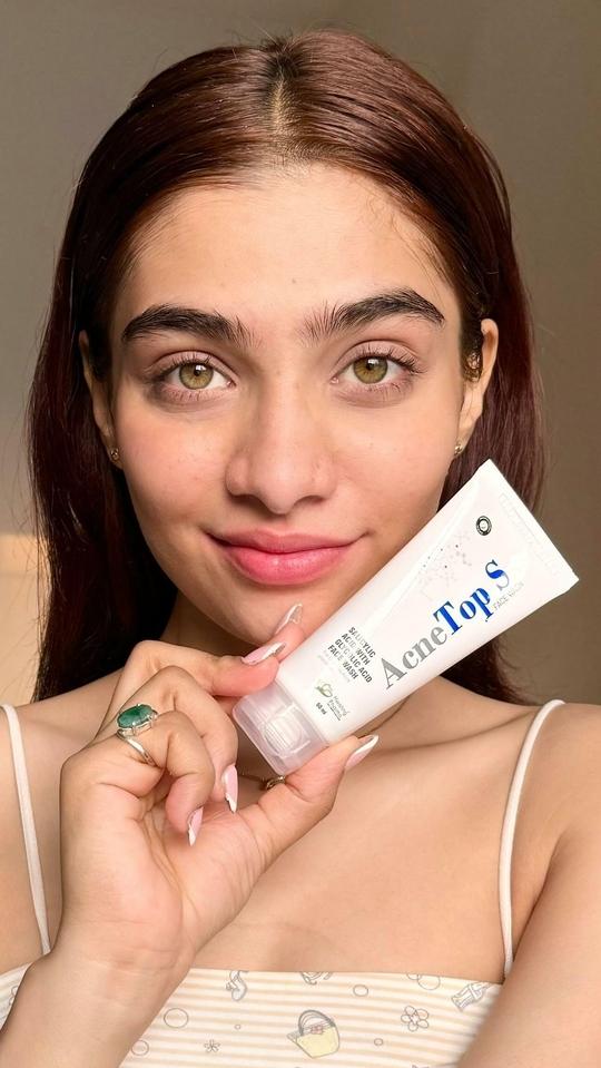 Healing Pharma - AcneTop Salicylic & Glycolic Acid Face Wash For Oily/Dry & Acne Prone Skin | Face Wash for Oil Control & Dirt Removal | Face Wash Fights Pollution, Blackheads & Pimples | Face Wash for Women and Men - 60ml