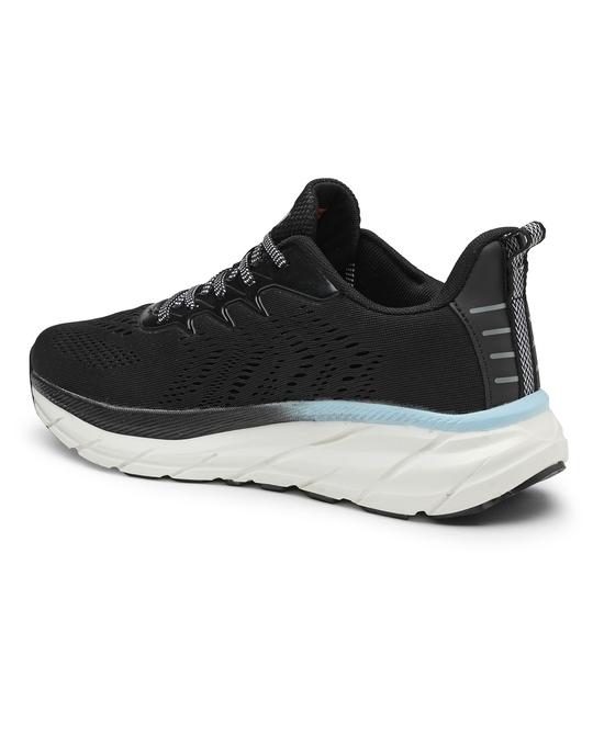 JQR ATLANTA Black Running Shoes for Men