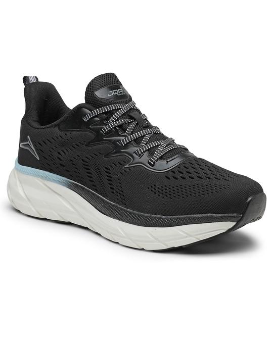 JQR ATLANTA Black Running Shoes for Men