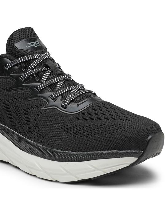 JQR ATLANTA Black Running Shoes for Men