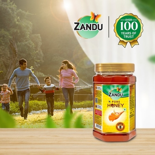 Zandu Pure Honey || 100% Pure || No Added Sugar & Adulteration, 1KG