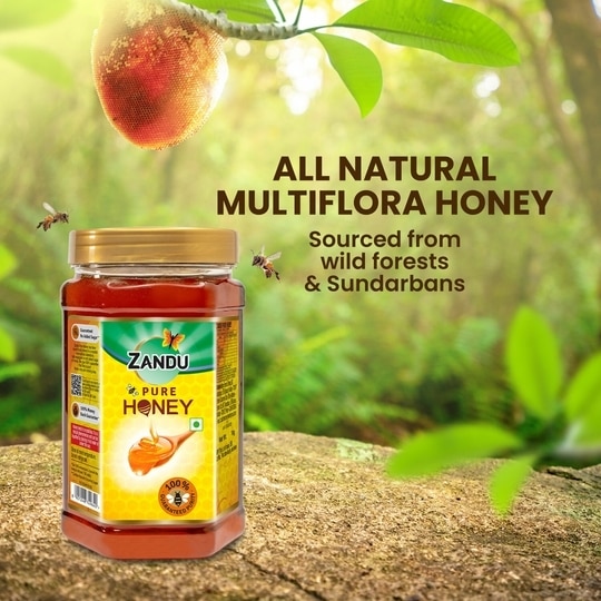 Zandu Pure Honey || 100% Pure || No Added Sugar & Adulteration, 1KG