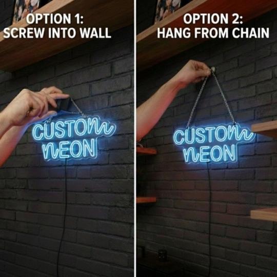 Custom Neon | We Are Open Neon Sign | 24x31 | Multicolor Neon Sign for Restaurant