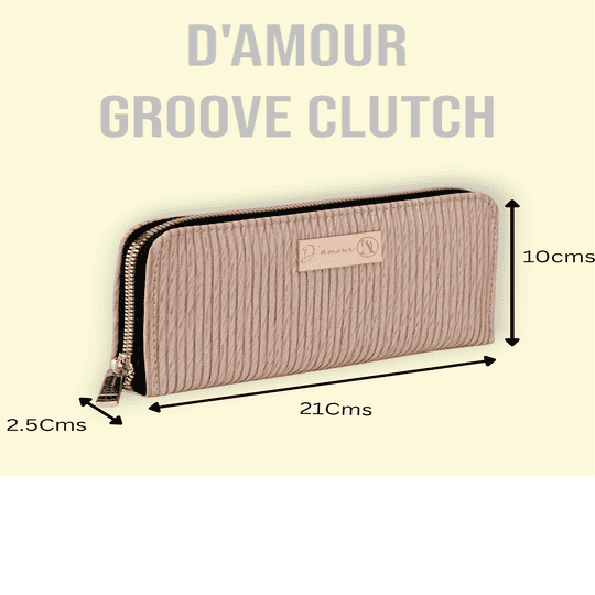 D' Amour Beautiful Designer Fancy Polyutherine Clutch Bag for Women