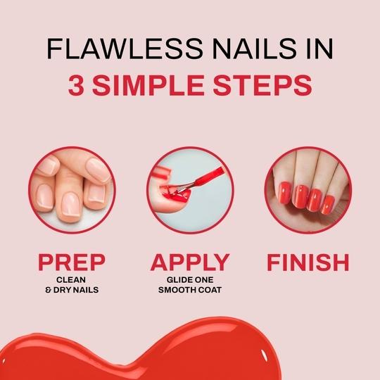 Colors Queen Nail Trend Glossy Nail Polish Long Lasting & Vibrant Nail Paint for Women (Exile, 13ml)