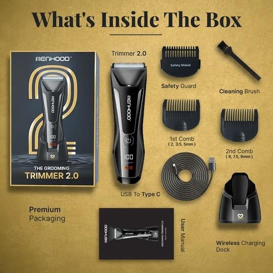 Menhood Grooming Trimmer 2.0