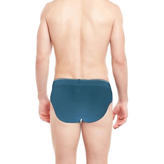 Bodyx Men's Cotton Printed Brief (Pack of 2) by Bodycare- BX04B-Navy-PRT-2PCS