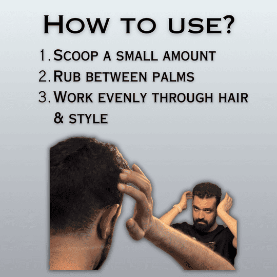 Veraku Hair Styling Clay| Long Lasting Strong Hold | Hair Volume & Natural Finish Hair Clay