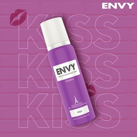 ENVY Kiss Deodorant - 120ML | Long Lasting Deo Perfume Spray For Women