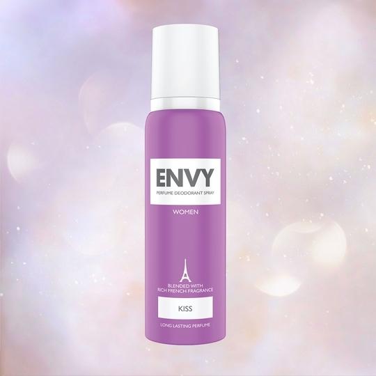 ENVY Kiss Deodorant - 120ML | Long Lasting Deo Perfume Spray For Women