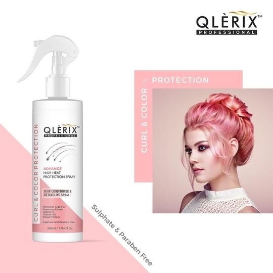 QLERIX PROFFESIONAL ADVANCE HAIR HEAT PROTECTION SPRAY (200 ml)