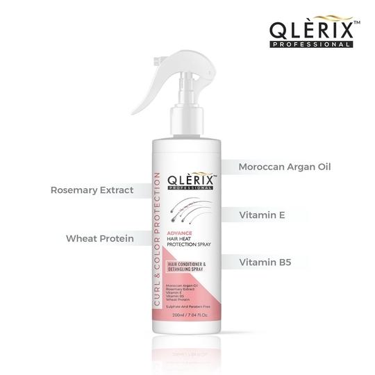 QLERIX PROFFESIONAL ADVANCE HAIR HEAT PROTECTION SPRAY (200 ml)