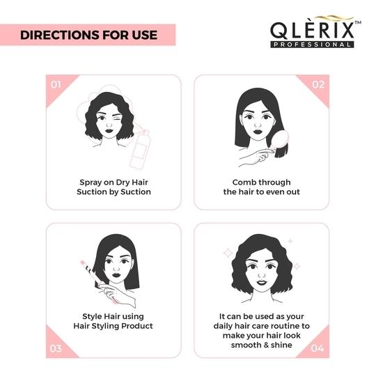 QLERIX PROFFESIONAL ADVANCE HAIR HEAT PROTECTION SPRAY (200 ml)