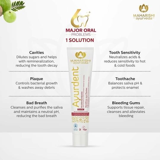 Maharishi Ayurveda Ayurdent Classic Toothpaste (75 ml)