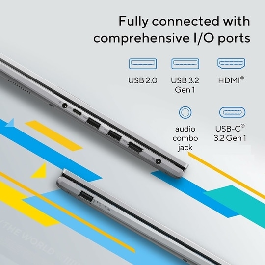 ASUS Vivobook 15 (2026),Intel Core 3 100U,Intel iGPU, 16GB RAM, 512GB SSD, FHD, 15.6"(39.6 cm),Windows 11 Home,M365 Basic(1 Year)* Office 2024,Cool Silver, 1.7 Kg,X1504VAP-BQ1341WS,Thin & Light Laptop