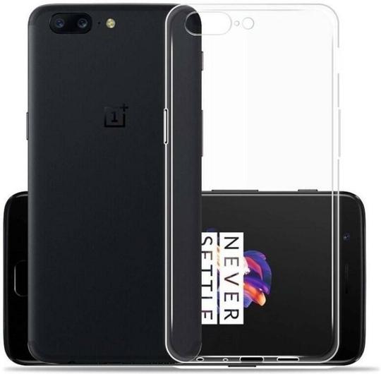 Koolbug Premium Back Cover for OnePlus 5T (White, Silicon, Pack of: 1)