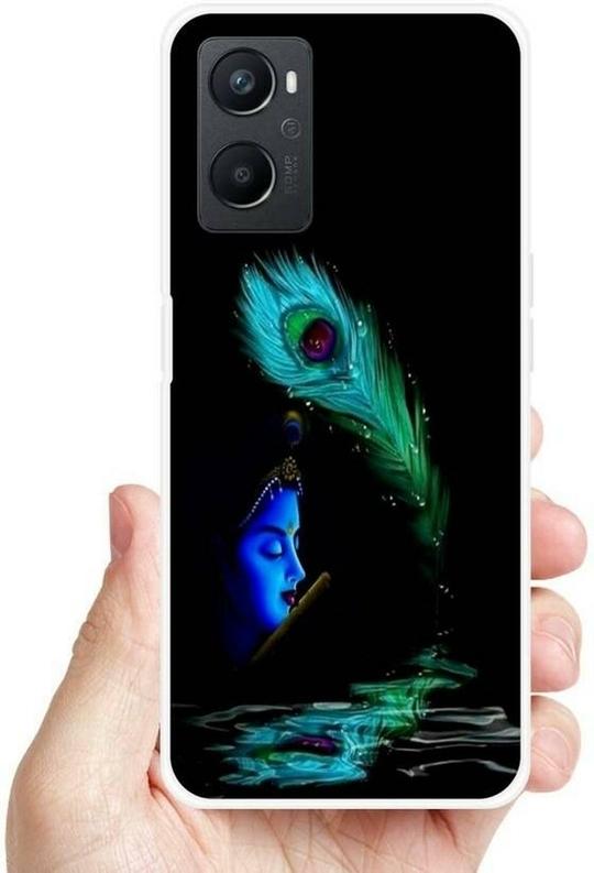 Koolbug Back Cover for Oppo A96 (Multicolor, Grip Case, Silicon, Pack of: 1)
