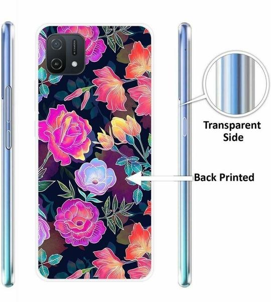 Koolbug Premium OPPO A16K Silicon Back Cover (Multicolor, Grip Case, Silicon)