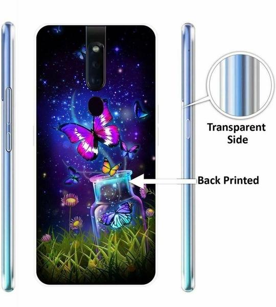 Koolbug Premium OPPO F11 Pro Silicon Back Cover (Multicolor, Grip Case, Silicon)