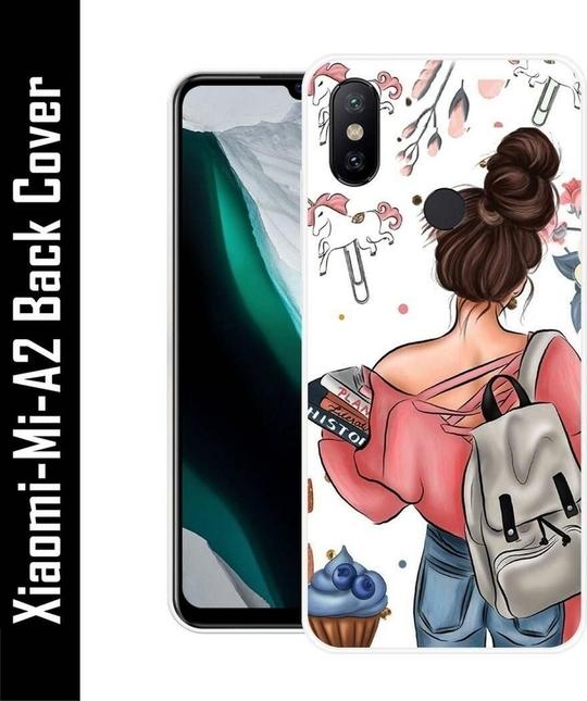 Koolbug Premium Mi A2,Xiaomi A2 Silicon Back Cover (Multicolor, Grip Case, Silicon)