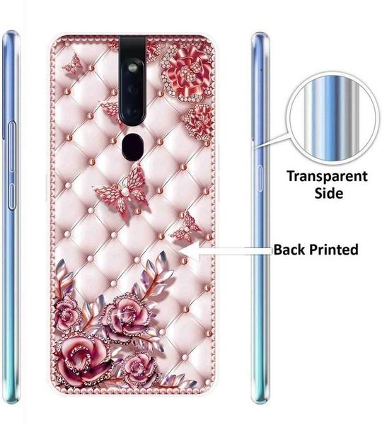 Koolbug Oppo F11 Pro Silicon Back Cover (Multicolor, Grip Case, Silicon)