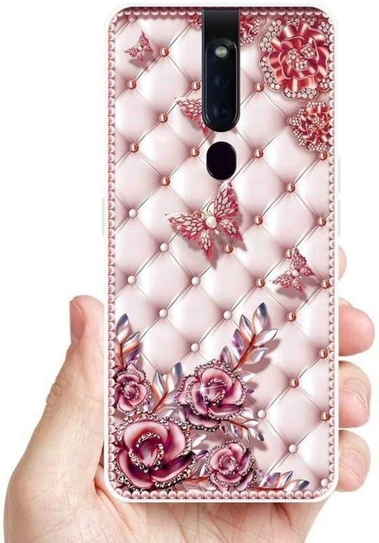 Koolbug Oppo F11 Pro Silicon Back Cover (Multicolor, Grip Case, Silicon)