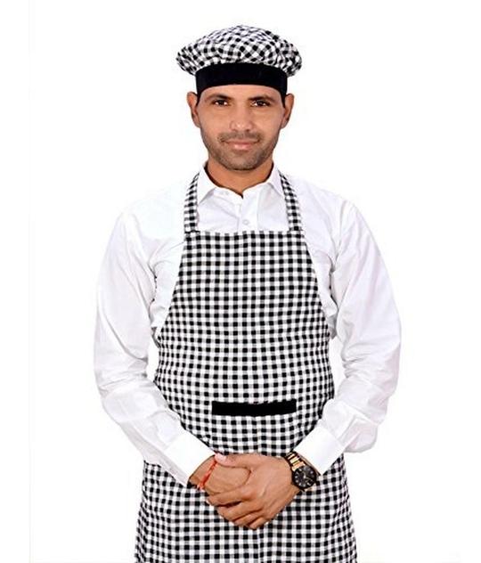 Switchon Multicolor Cotton Apron 23 inch