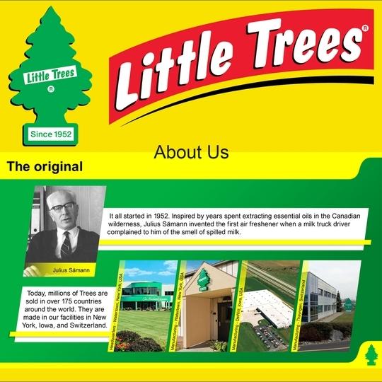 Little Trees Strawberry Vent Wrap  Air Freshner