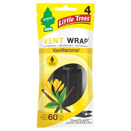Little Trees Vanillaroma Vent Wrap  Air Freshener
