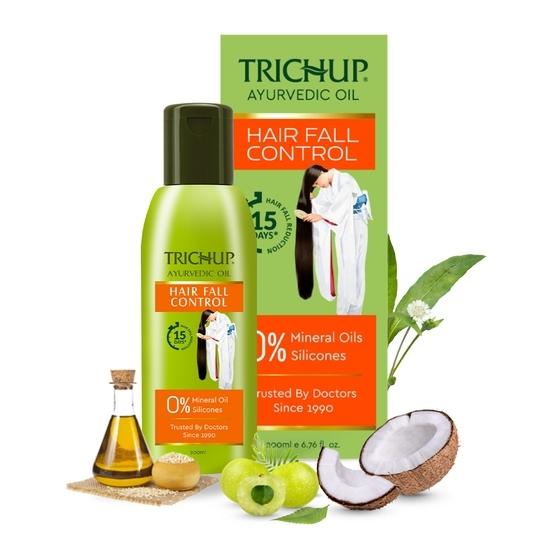 Trichup Hair Fall Control Oil | Enriched with Amla & Bhringraj - 200ml