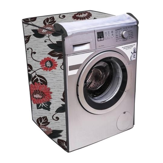 Nitasha outdoor and indoor with front clear washing machine cover for  Front Load Bosch WAK20160IN Serie 4 7 Kg (Print No:- nit05clr/Waterproof-dustproof)