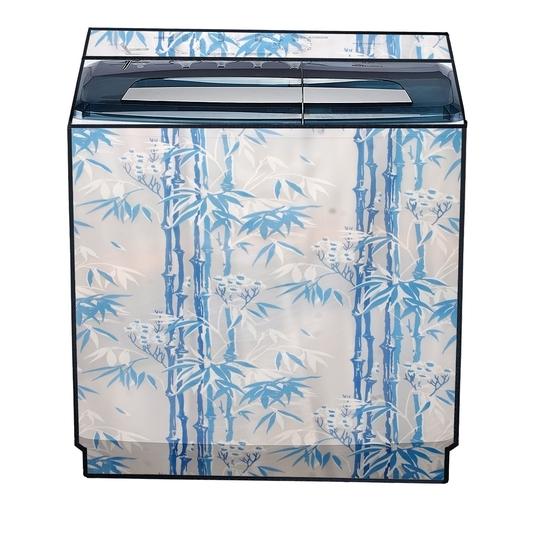 Nitasha outdoor and indoor washing machine cover for Intex 8 kg WMS80TG Semi-Automatic (Print No:- NIT32/Waterproof-dustproof)