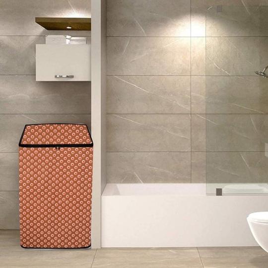 Nitasha outdoor and indoor washing machine cover for Godrej WT EON 651 PFH Fully-Automatic (Print No:- NN27/Waterproof-dustproof)