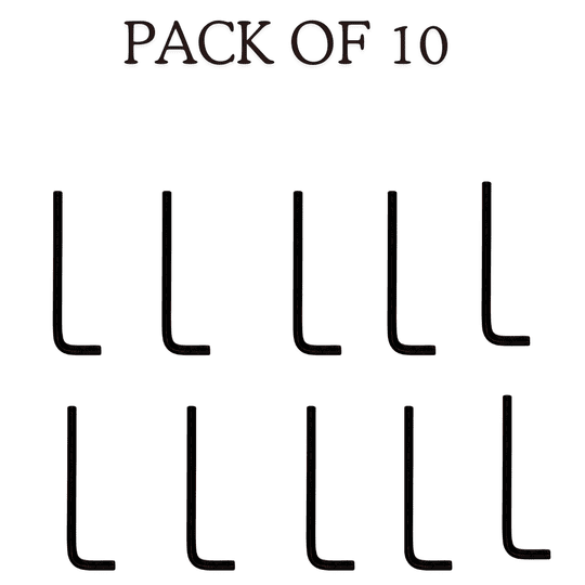 VTH 6 mm Hex Allen Key-Long pattern | |For Home and Industrial Use Allen Key Set (Pack of 10)