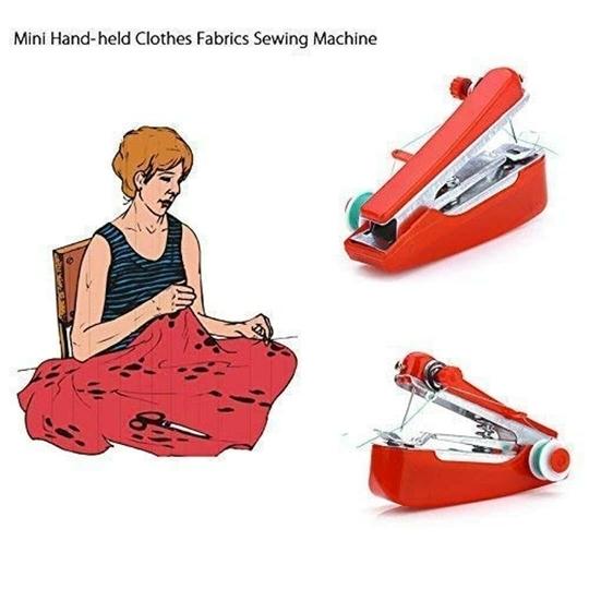 JMC Handheld Sewing Machine Portable Heavy Duty Mini Manual Sewing Machine